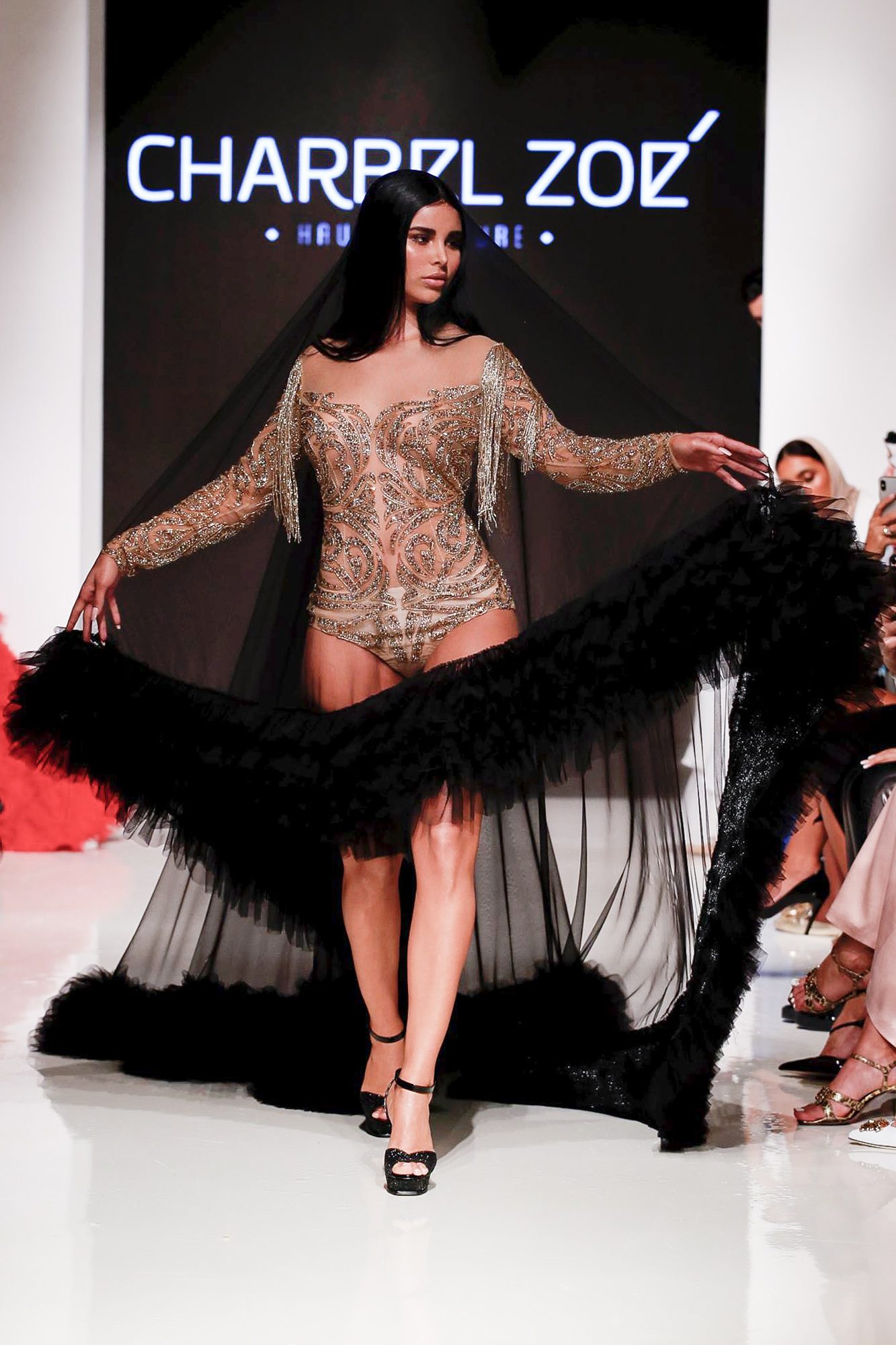 Charbel Zoe fashion show, Arab Fashion Week collection Spring Summer 2020 in Dubai