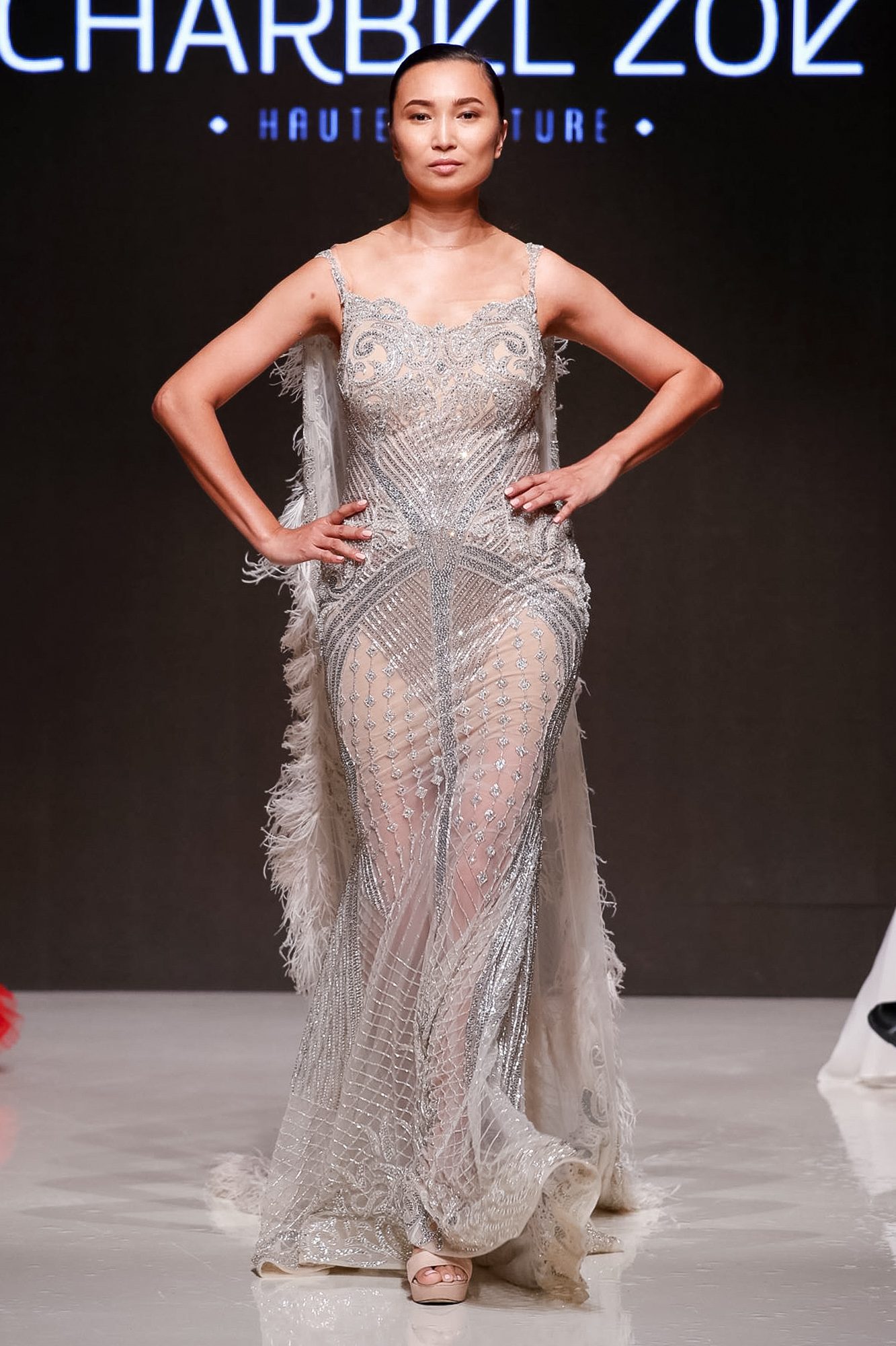 Charbel Zoe fashion show, Arab Fashion Week collection Spring Summer 2020 in Dubai