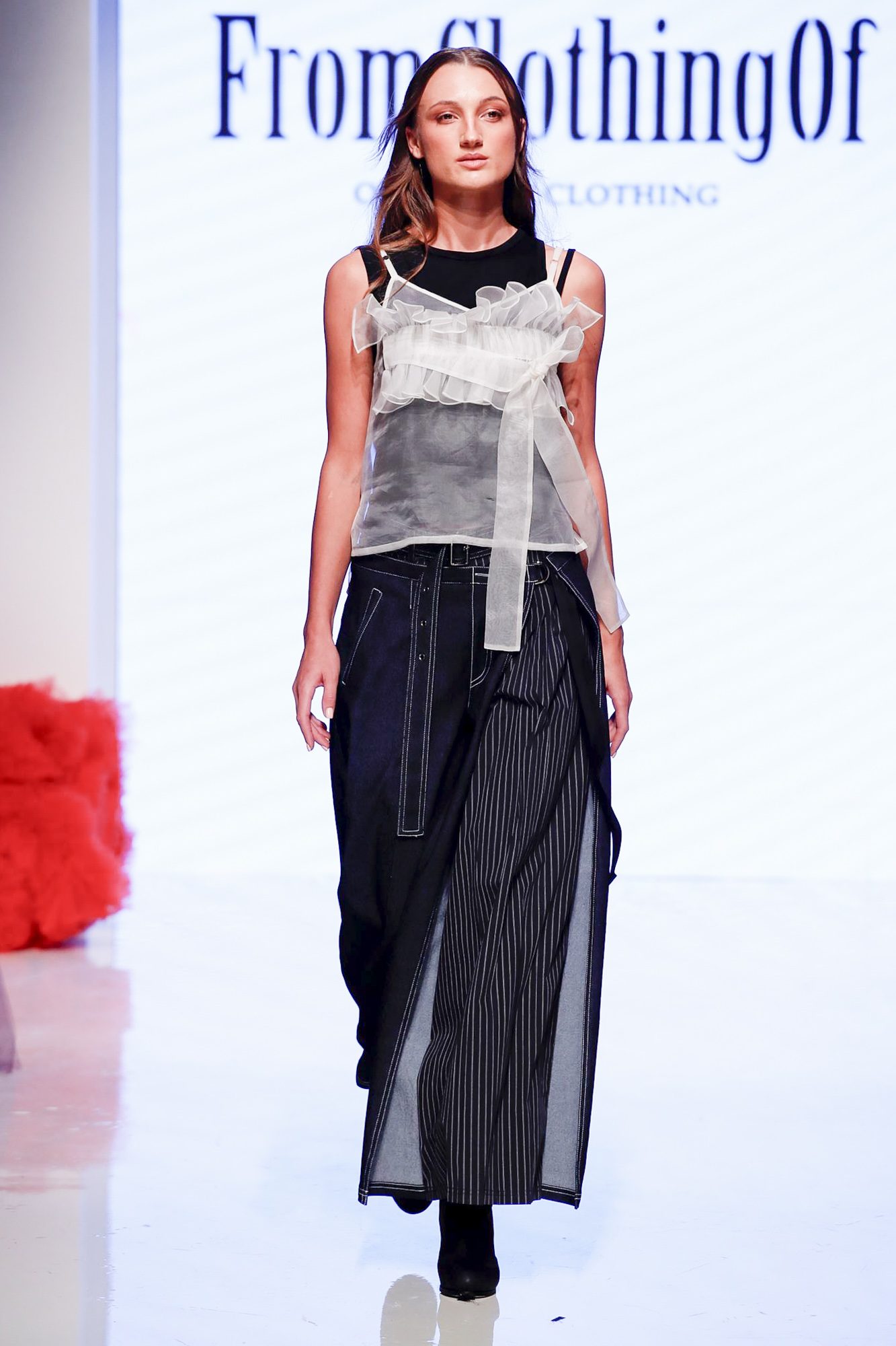 FromClothingOf fashion show, Arab Fashion Week collection Spring Summer 2020 in Dubai