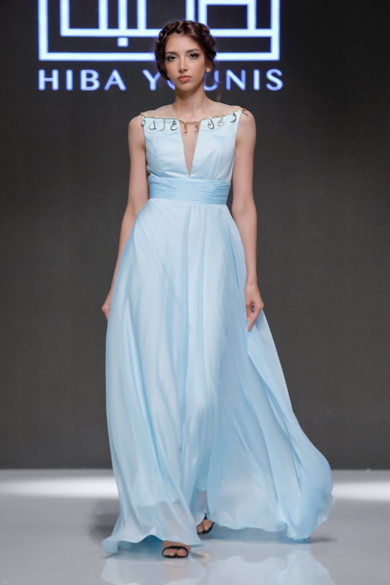 Hiba Younis Resort 2020 Collection Arab Fashion Week in Dubai