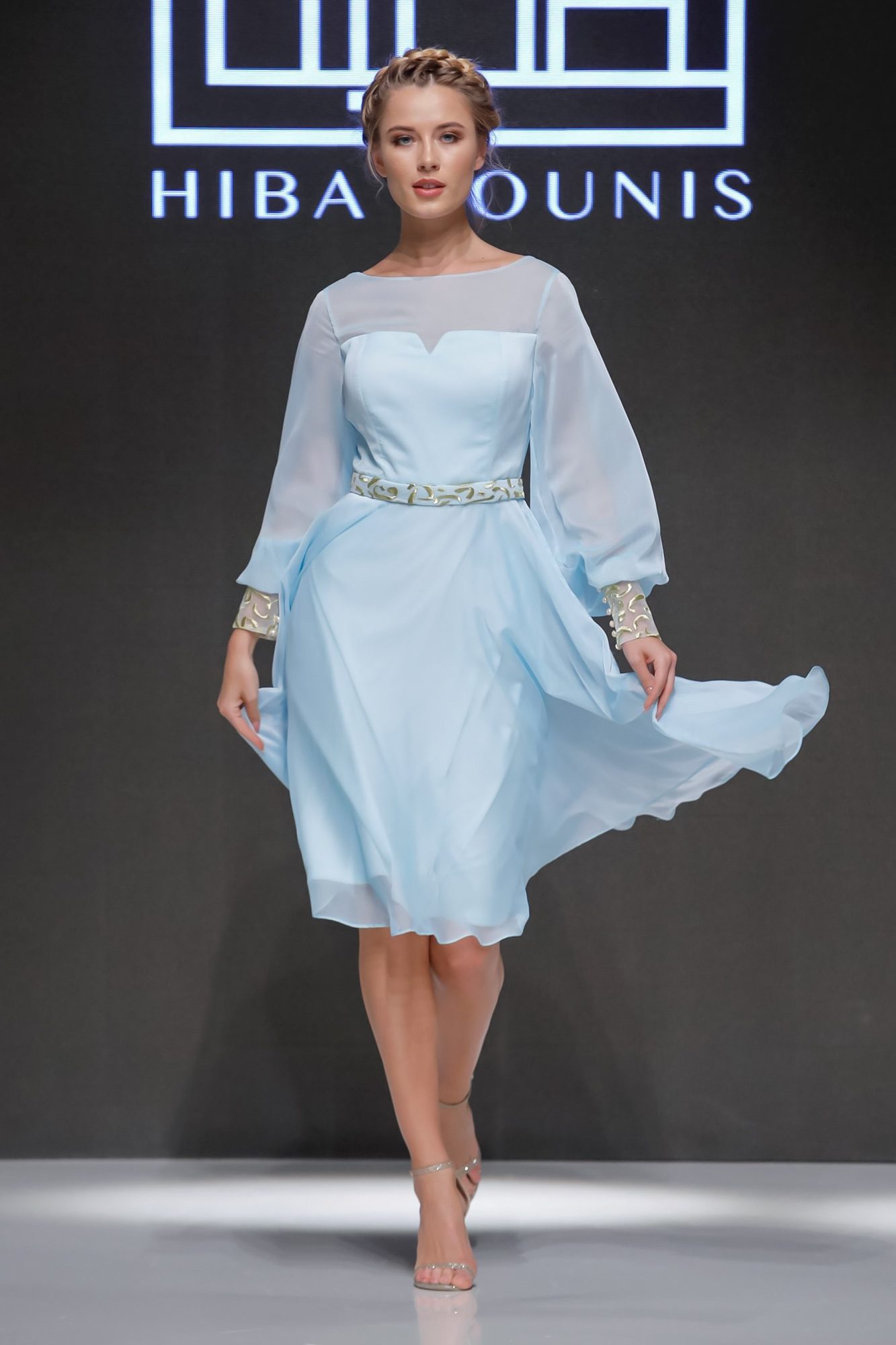 Hiba Younis Resort 2020 Collection Arab Fashion Week in Dubai