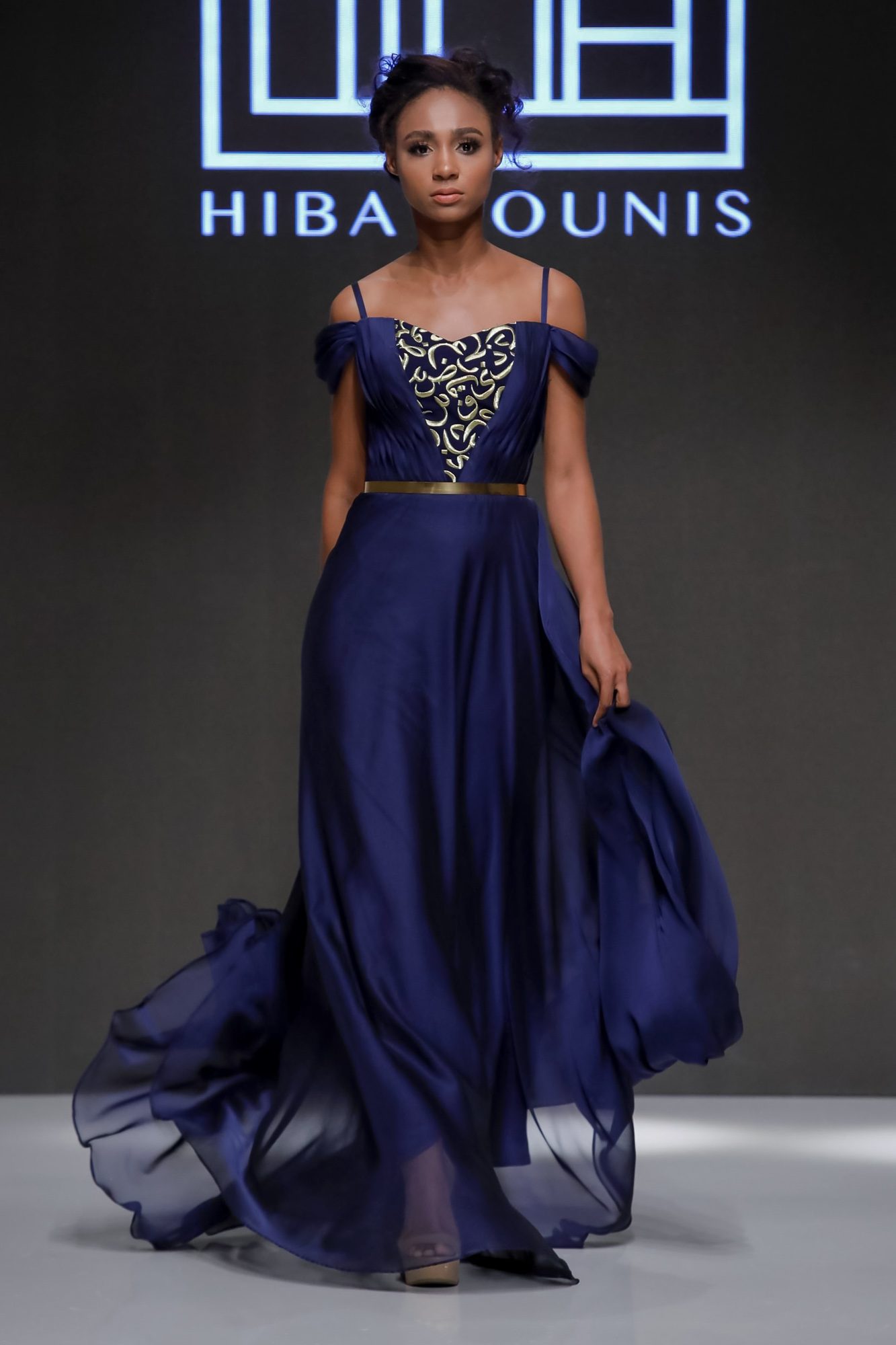 Hiba Younis Resort 2020 Collection Arab Fashion Week in Dubai