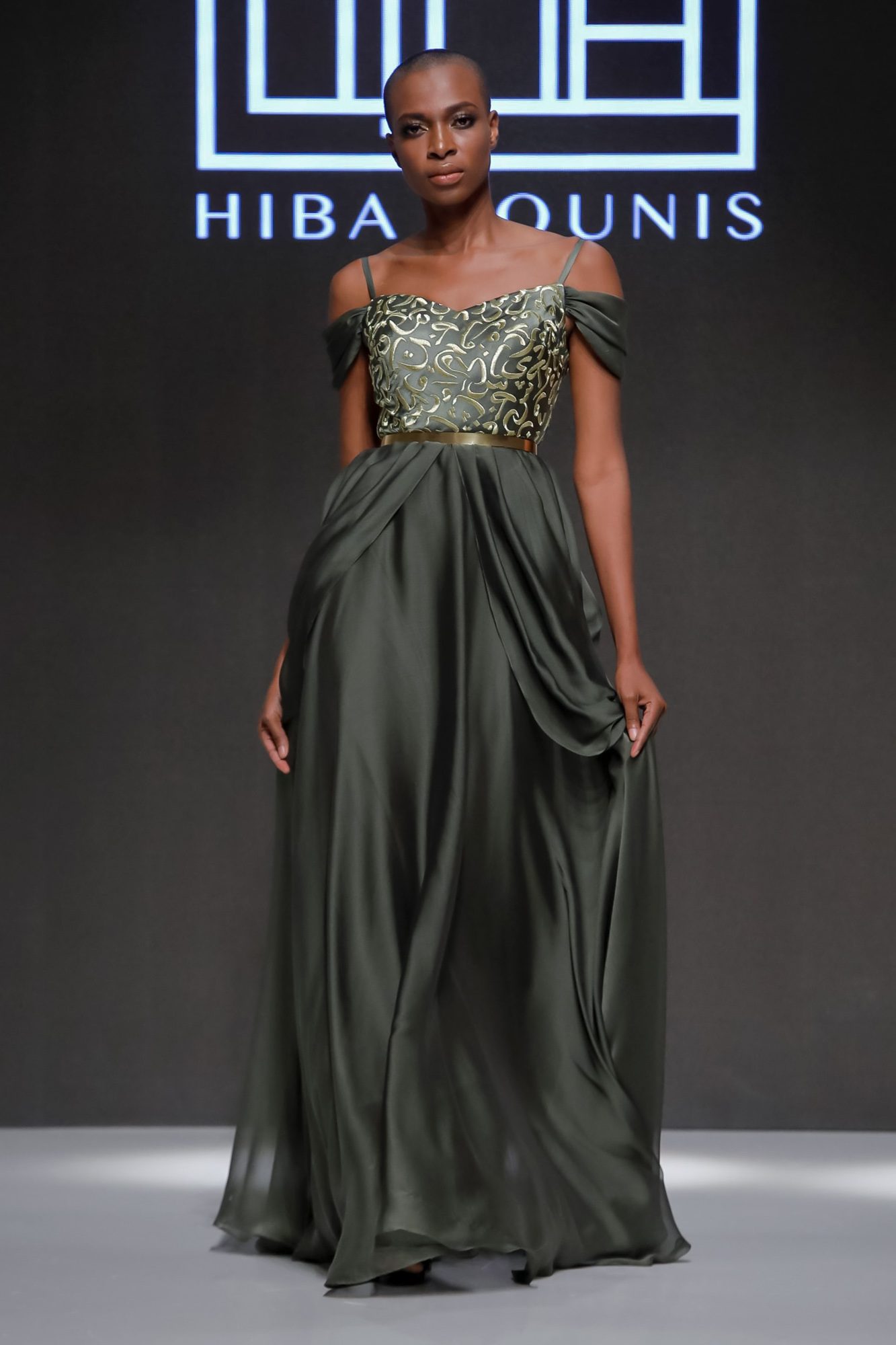 Hiba Younis Resort 2020 Collection Arab Fashion Week in Dubai