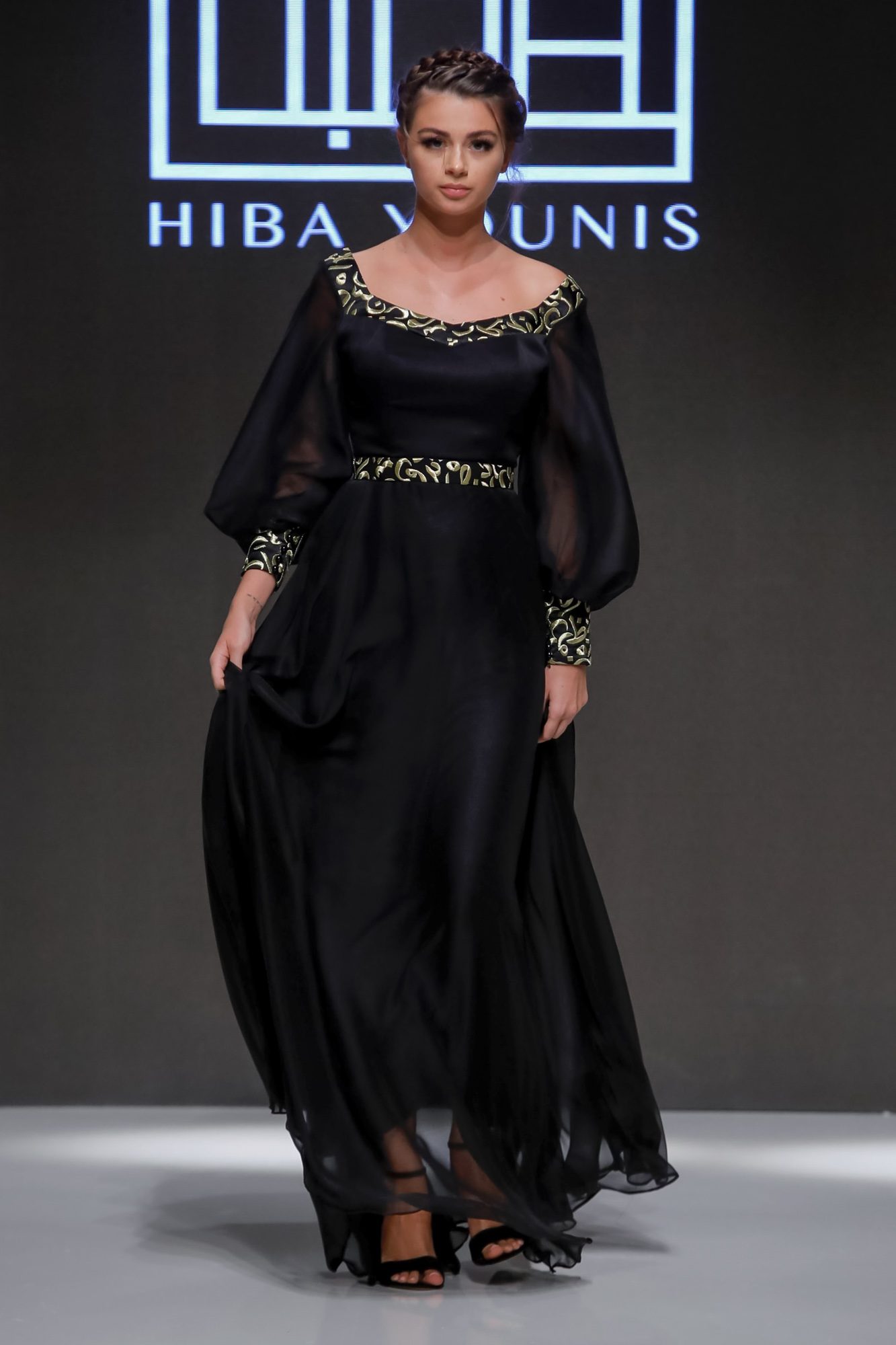 Hiba Younis Resort 2020 Collection Arab Fashion Week in Dubai