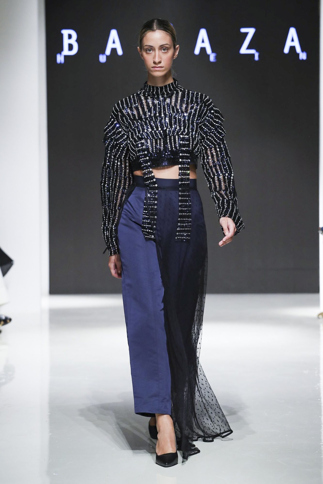 Hussein Bazaza fashion show, Arab Fashion Week collection Spring Summer 2020 in Dubai