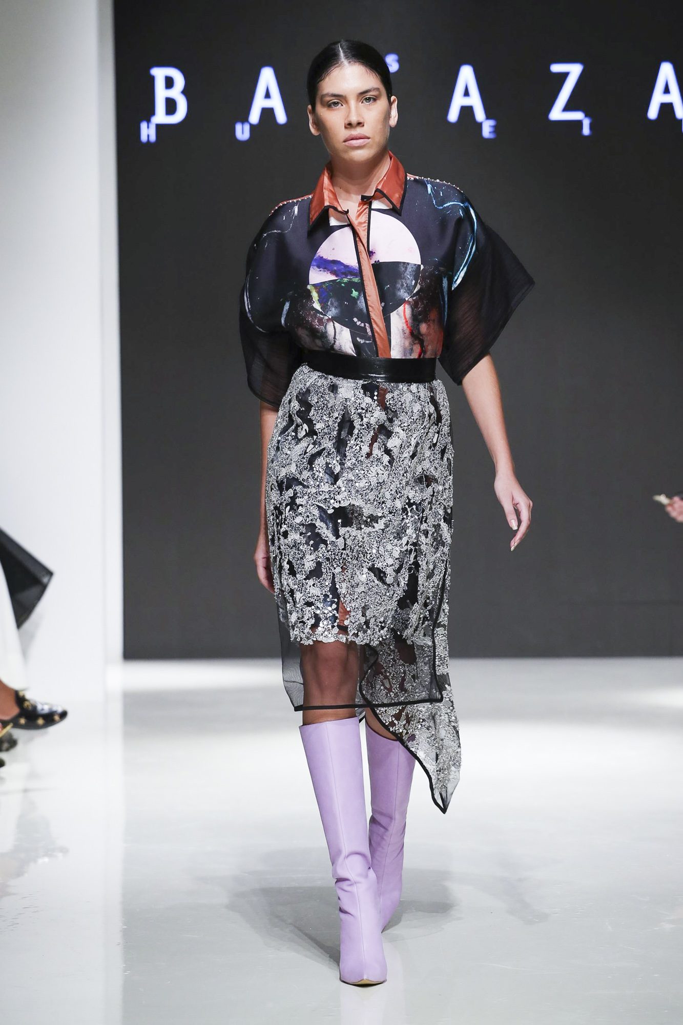 Hussein Bazaza fashion show, Arab Fashion Week collection Spring Summer 2020 in Dubai
