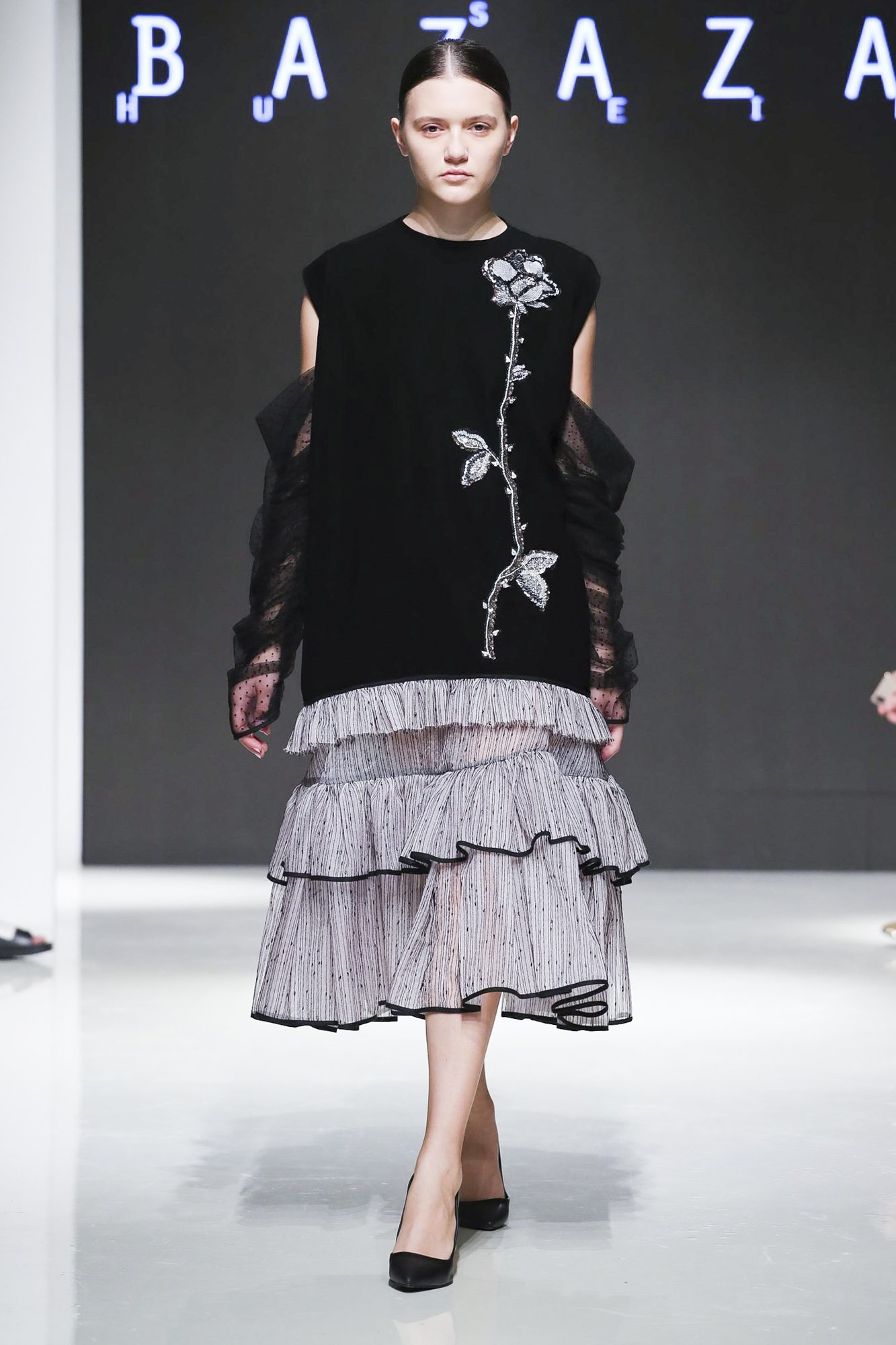 Hussein Bazaza fashion show, Arab Fashion Week collection Spring Summer 2020 in Dubai