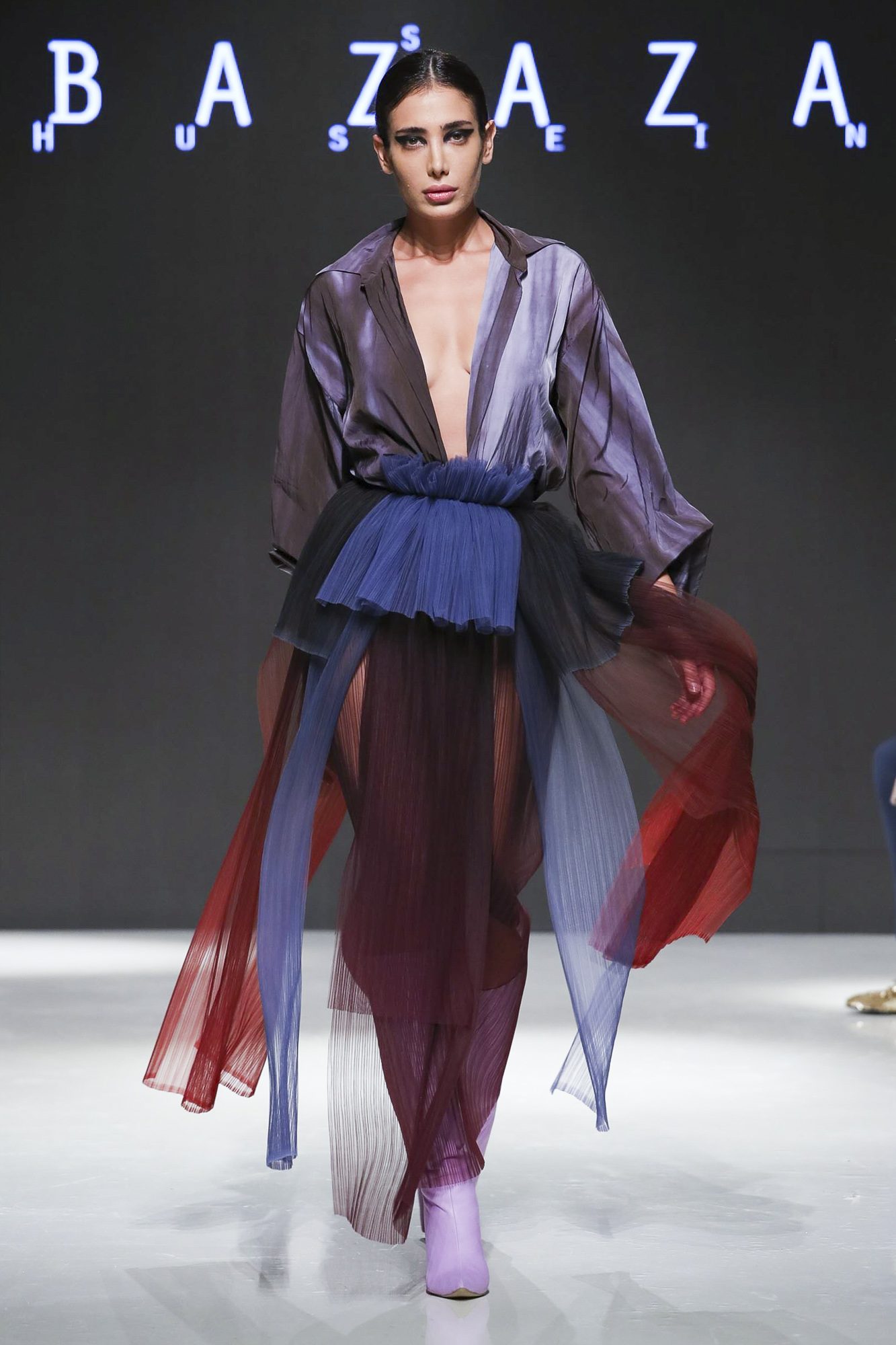 Hussein Bazaza fashion show, Arab Fashion Week collection Spring Summer 2020 in Dubai