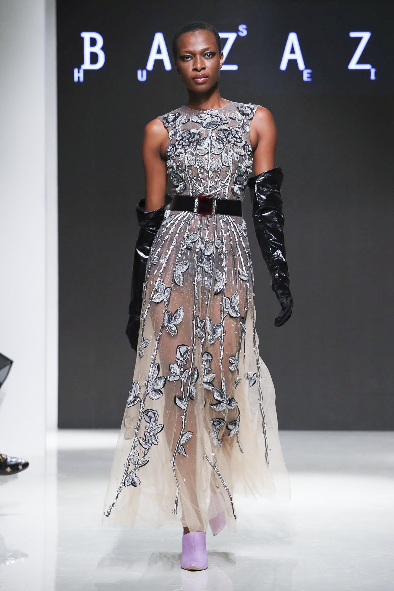 Hussein Bazaza fashion show, Arab Fashion Week collection Spring Summer 2020 in Dubai