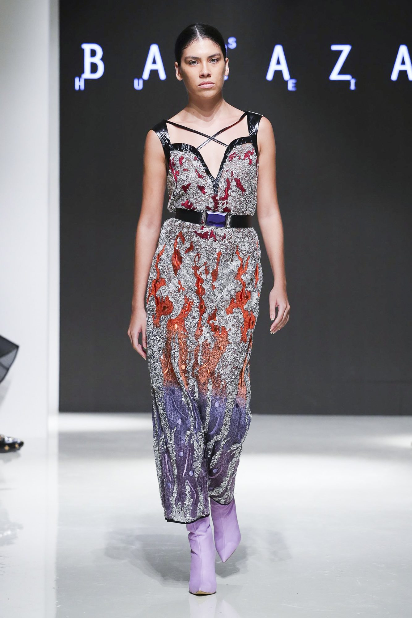 Hussein Bazaza fashion show, Arab Fashion Week collection Spring Summer 2020 in Dubai