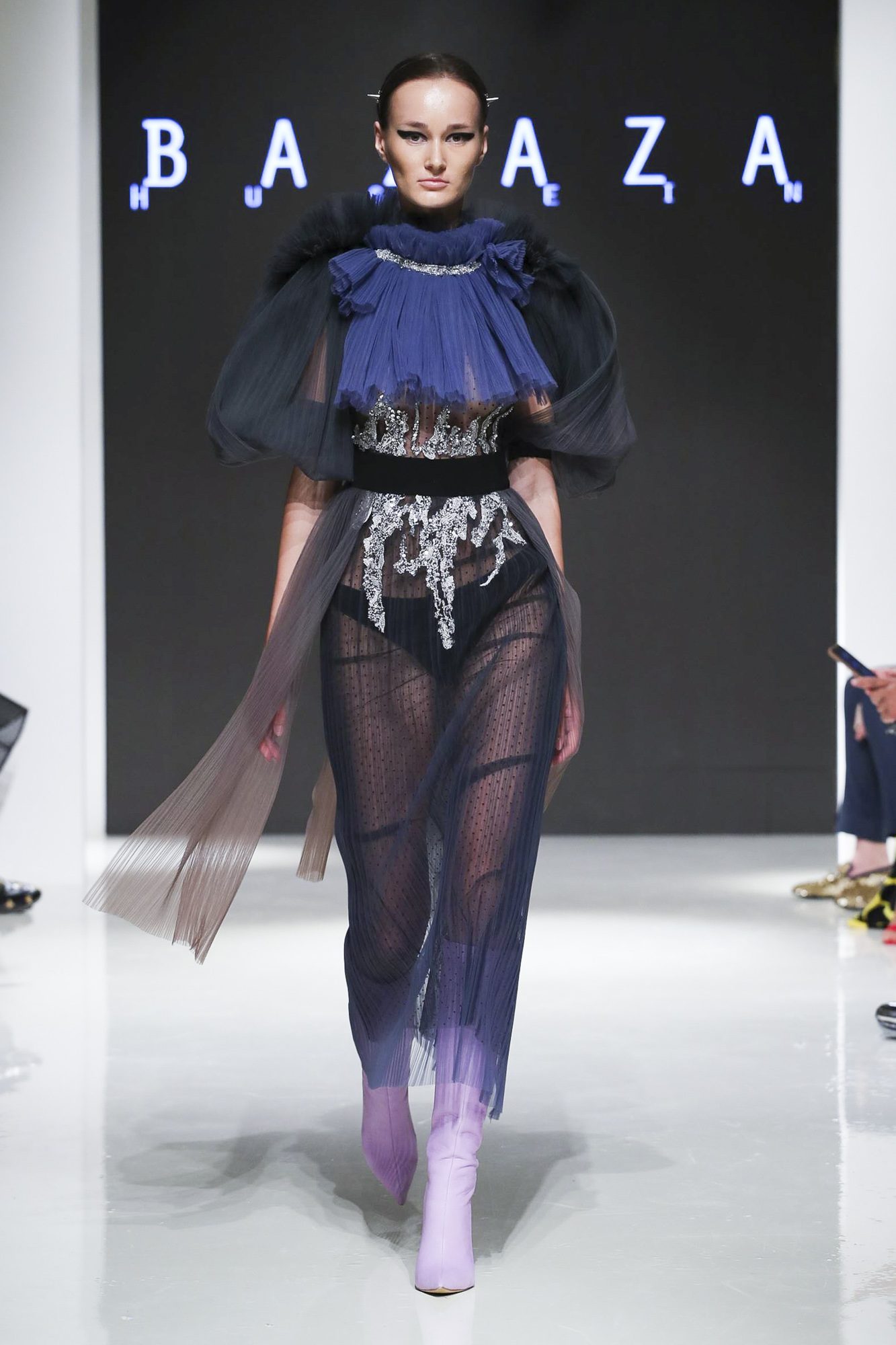 Hussein Bazaza fashion show, Arab Fashion Week collection Spring Summer 2020 in Dubai