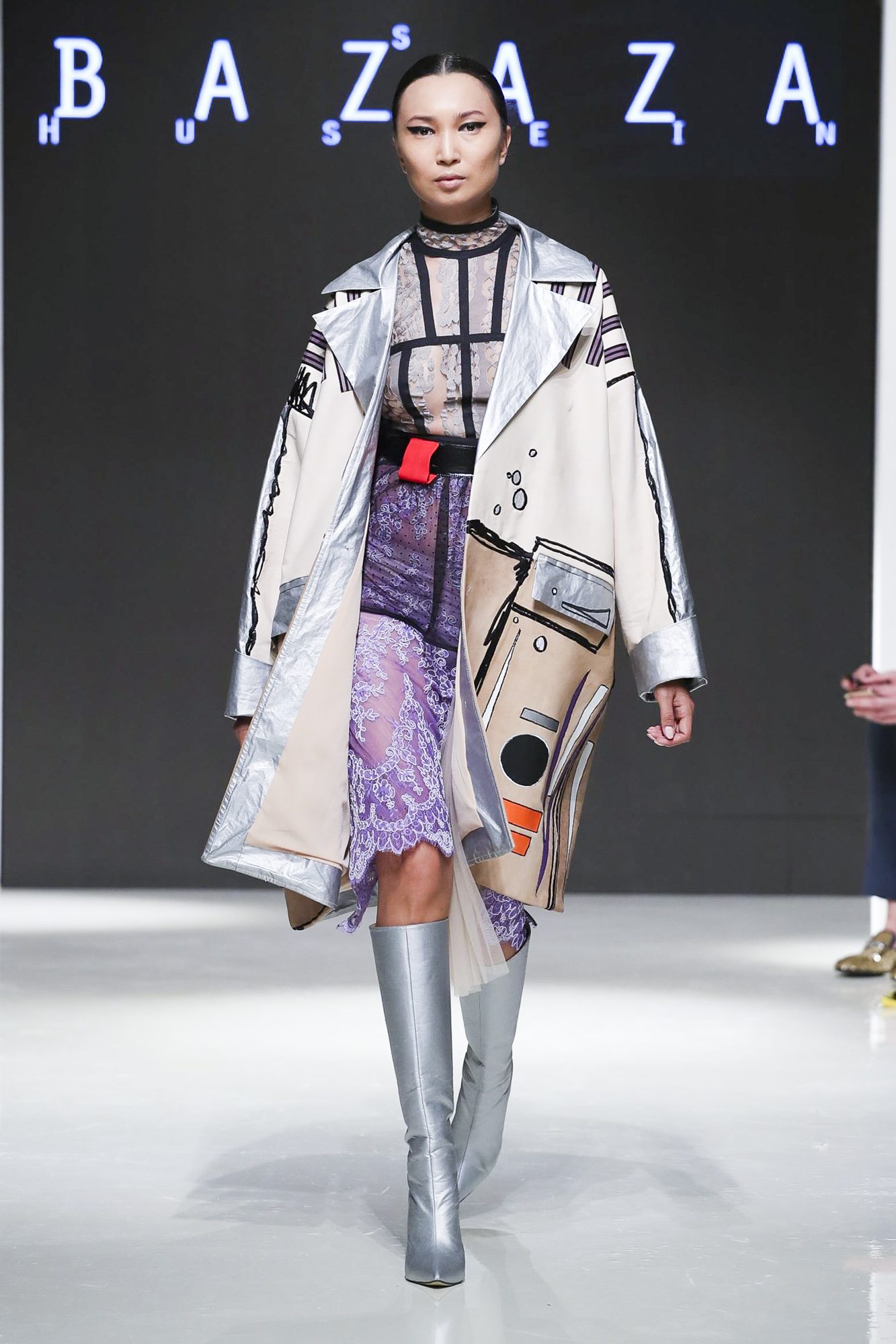 Hussein Bazaza fashion show, Arab Fashion Week collection Spring Summer 2020 in Dubai