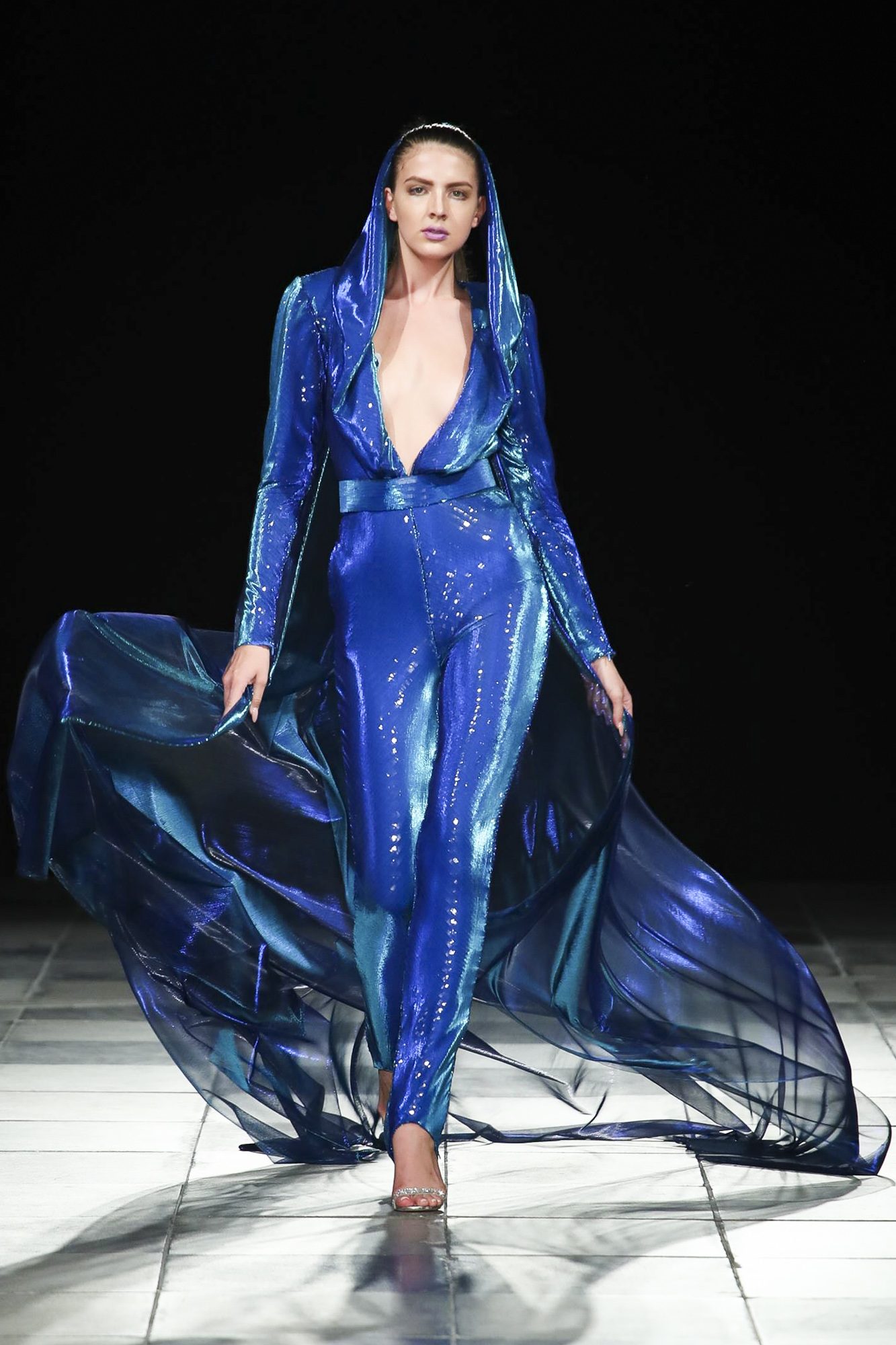MIKHAIL CHAMOUN fashion show, Arab Fashion Week collection Spring Summer 2020 in Dubai