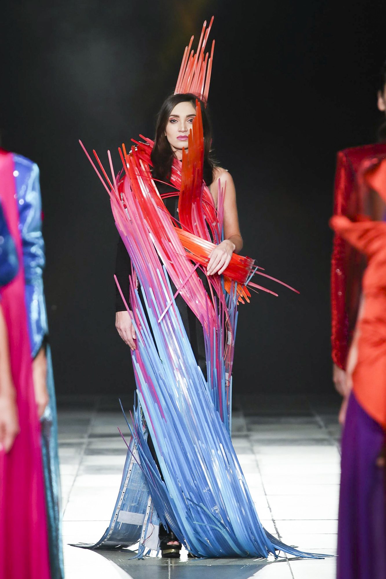 MIKHAIL CHAMOUN fashion show, Arab Fashion Week collection Spring Summer 2020 in Dubai