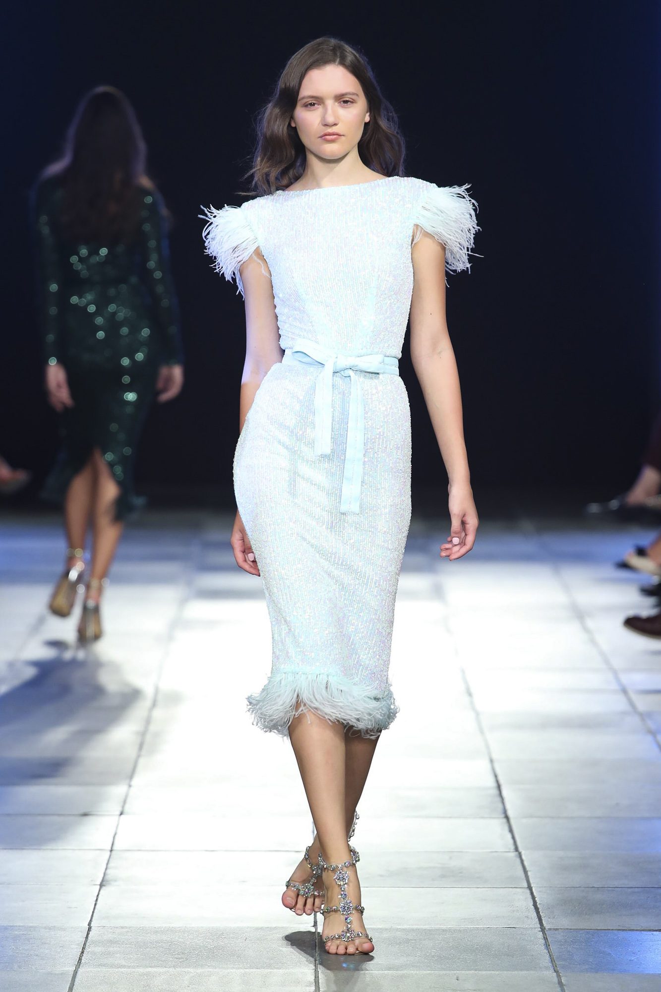 Malliny fashion show, Arab Fashion Week collection Spring Summer 2020 in Dubai