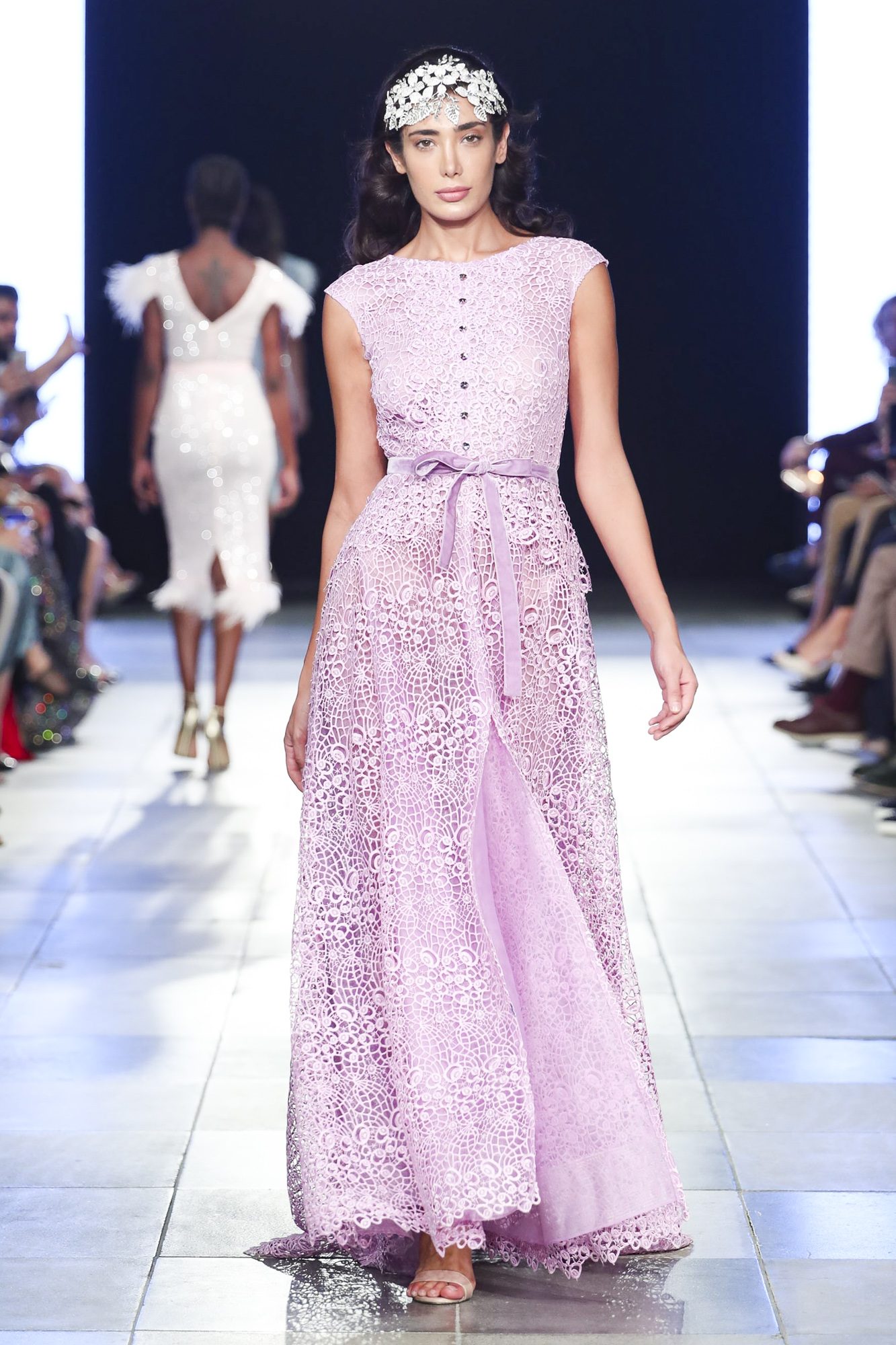 Malliny fashion show, Arab Fashion Week collection Spring Summer 2020 in Dubai