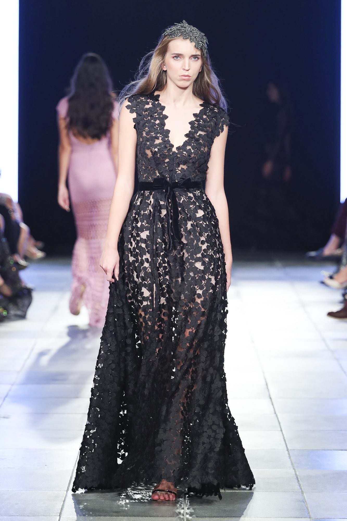 Malliny fashion show, Arab Fashion Week collection Spring Summer 2020 in Dubai