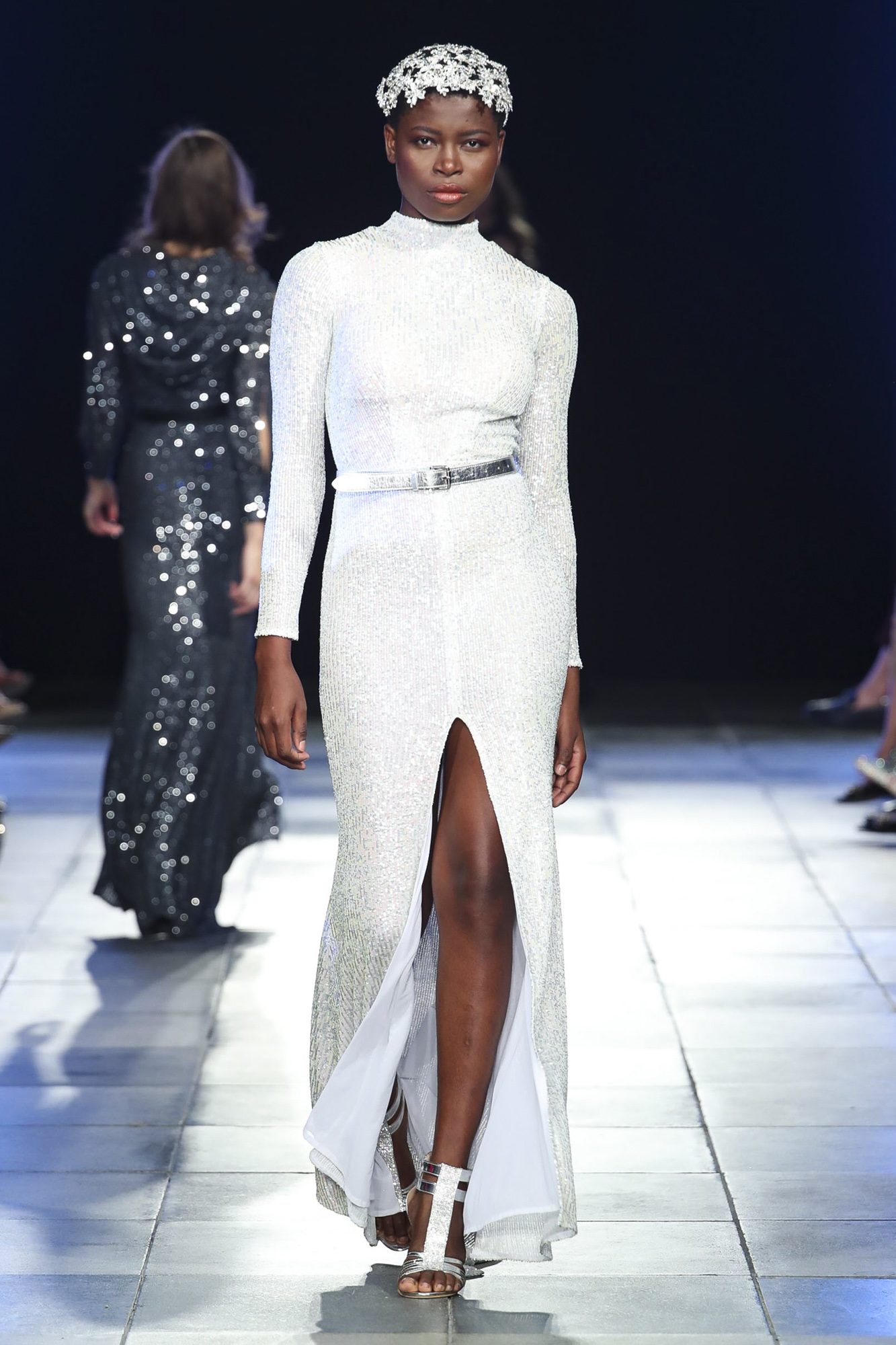 Malliny fashion show, Arab Fashion Week collection Spring Summer 2020 in Dubai