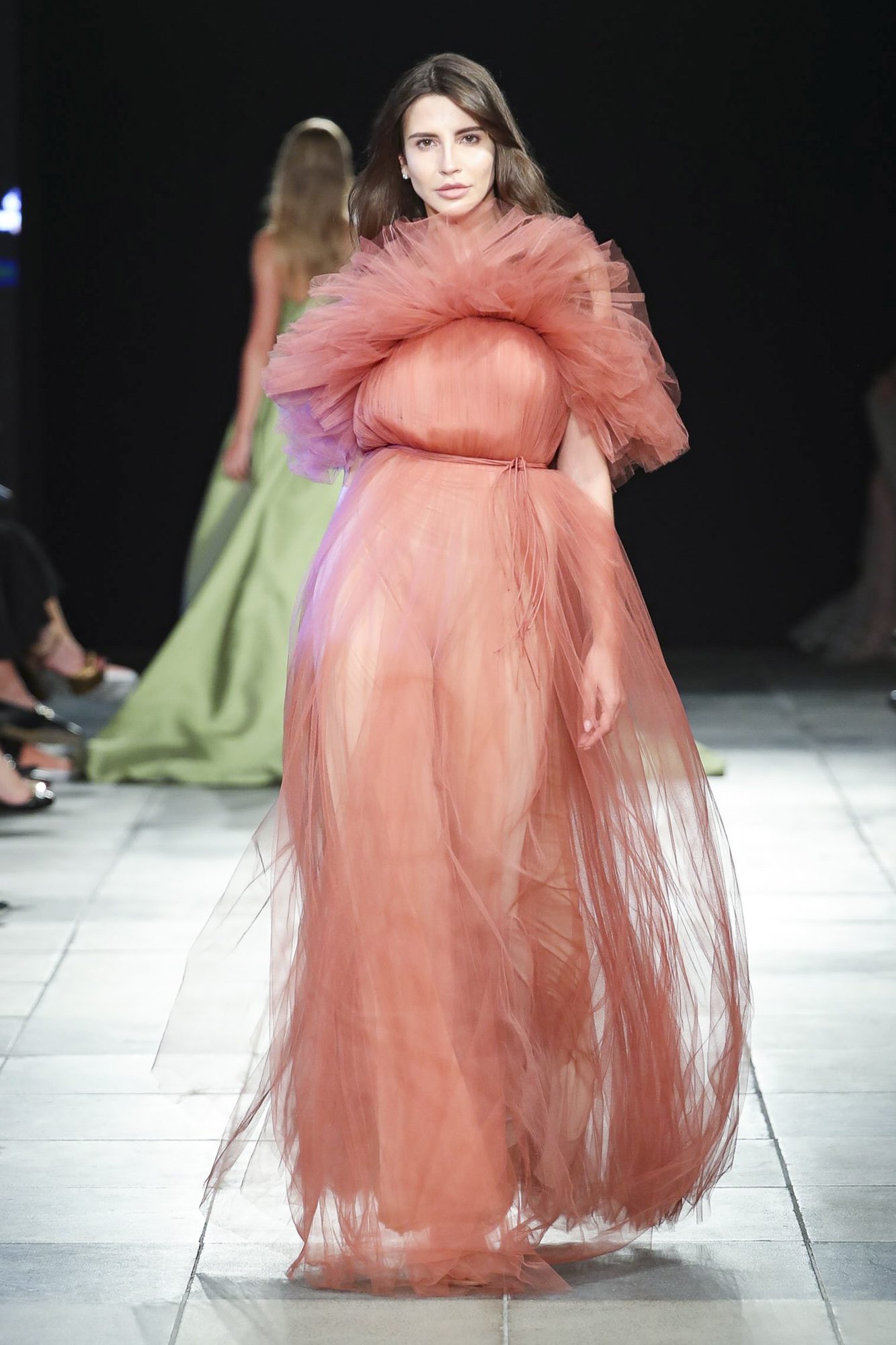 Marmar Halim fashion show, Arab Fashion Week collection Spring Summer 2020 in Dubai