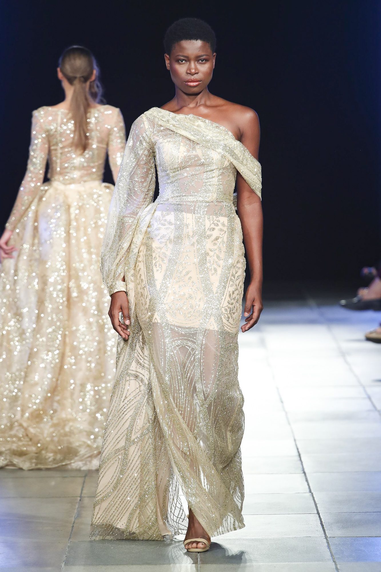 Mia Couture fashion show, Arab Fashion Week collection Spring Summer 2020 in Dubai
