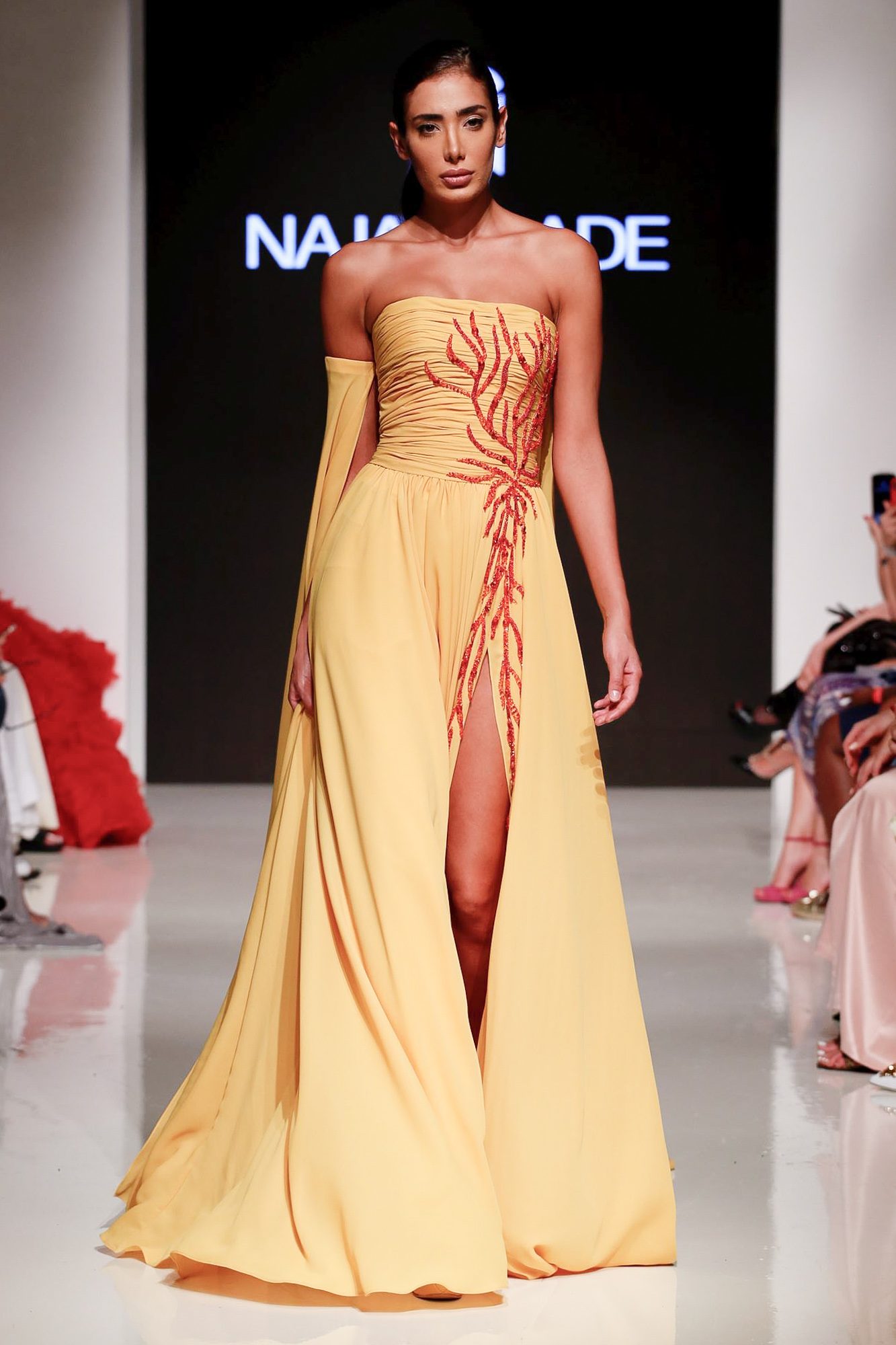 Naja Saade fashion show, Arab Fashion Week collection Spring Summer 2020 in Dubai