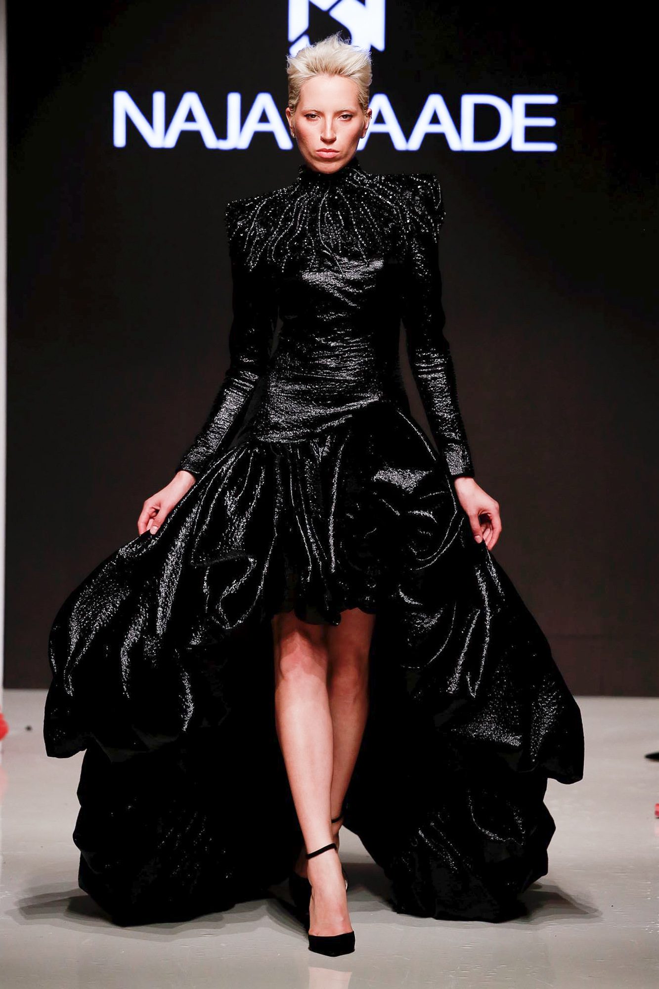 Naja Saade fashion show, Arab Fashion Week collection Spring Summer 2020 in Dubai