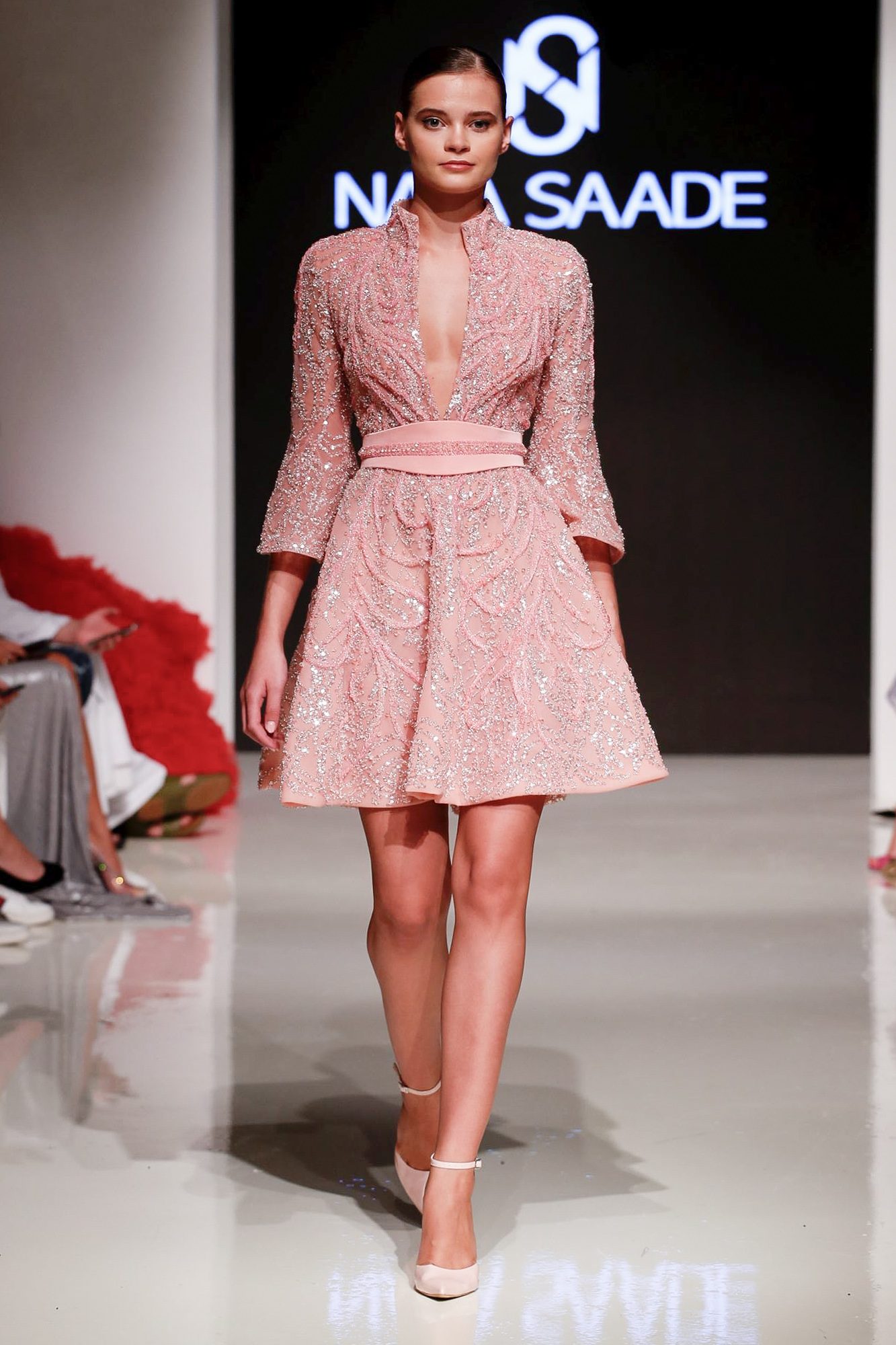 Naja Saade fashion show, Arab Fashion Week collection Spring Summer 2020 in Dubai