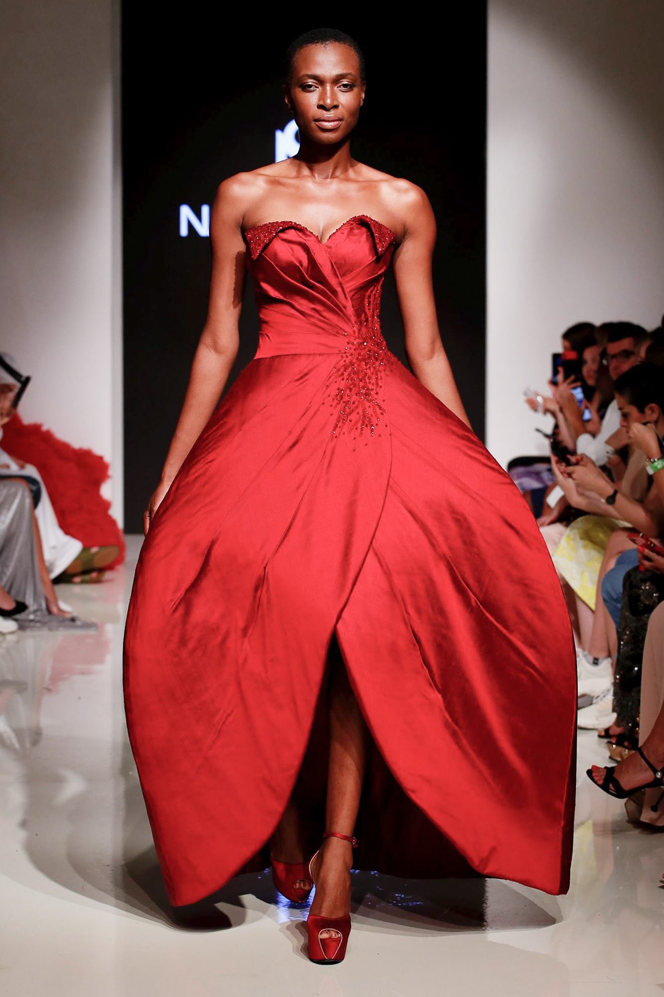 Naja Saade fashion show, Arab Fashion Week collection Spring Summer 2020 in Dubai