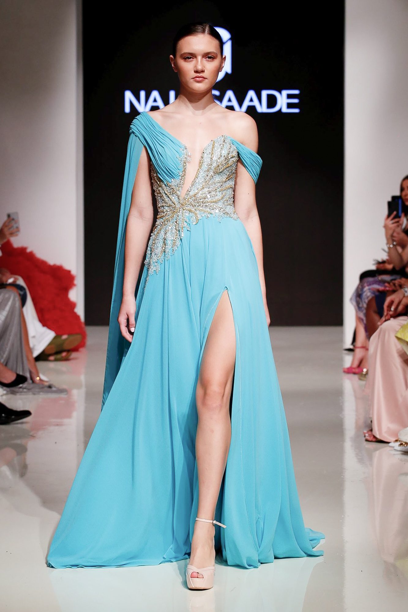 Naja Saade fashion show, Arab Fashion Week collection Spring Summer 2020 in Dubai