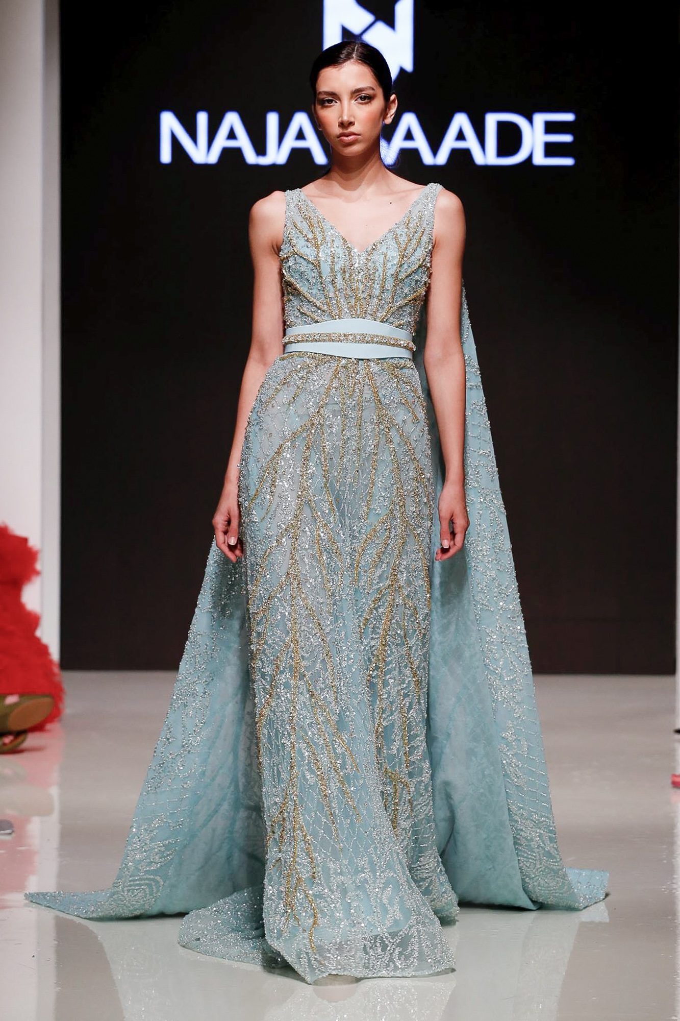 Naja Saade fashion show, Arab Fashion Week collection Spring Summer 2020 in Dubai