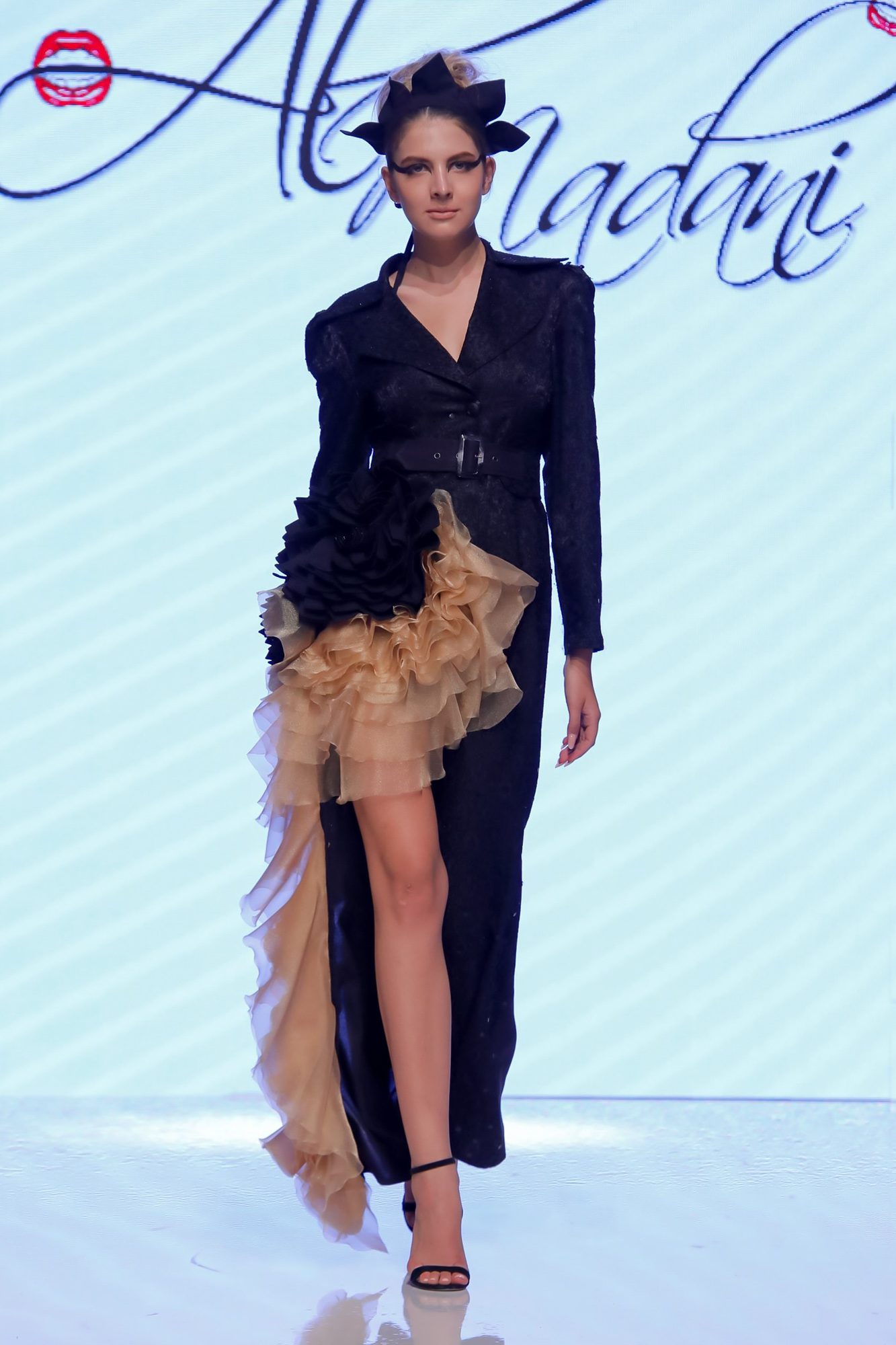 Sara Al Madani Resort 2020 Collection Arab Fashion Week in Dubai