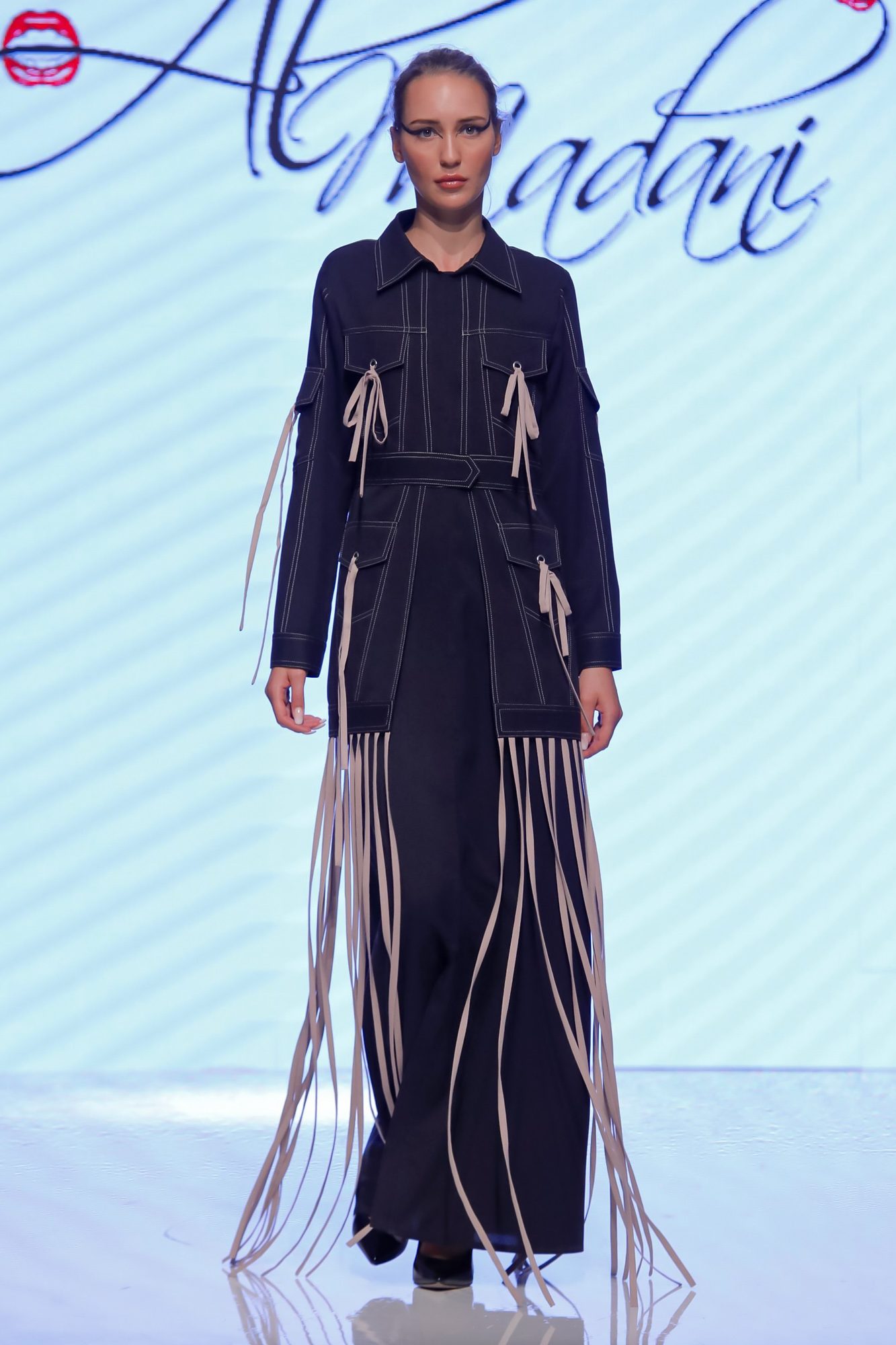 Sara Al Madani Resort 2020 Collection Arab Fashion Week in Dubai